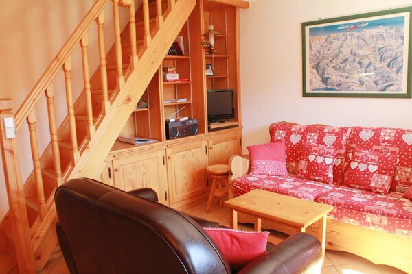 Rustiek appartement aan de golfbaan in Châtel, 300m van de skilift - thumbnail 3