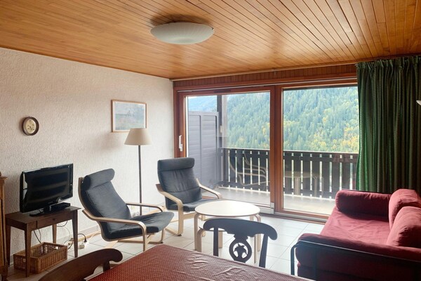 Appartement 5p bij Super Châtel gondel, op 100m van de piste - thumbnail 3