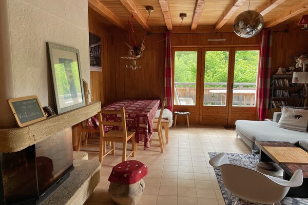 Chalet Ours Brun: Rustig bergchalet met golf en skilift dichtbij - thumbnail 4