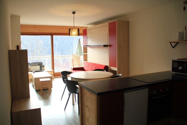 Appartement Châtel met bergzicht, 200m van skilift - thumbnail 6