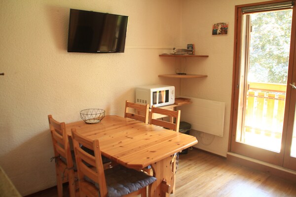 Knus appartement voor 4 aan de voet van de Linga-kabelbaan in Châtel - thumbnail 3