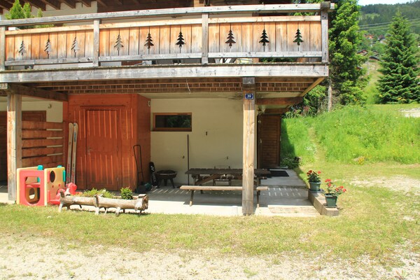 Petit Ours Blanc: Rustiek Appartement aan de Golfbaan in Châtel - thumbnail 3