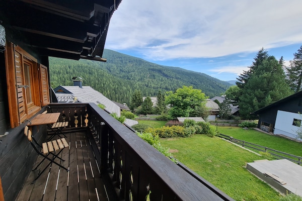 Op 700 m van de piste: Sfeervol Chalet Mallnock in Bad Kleinkirchheim - thumbnail 6