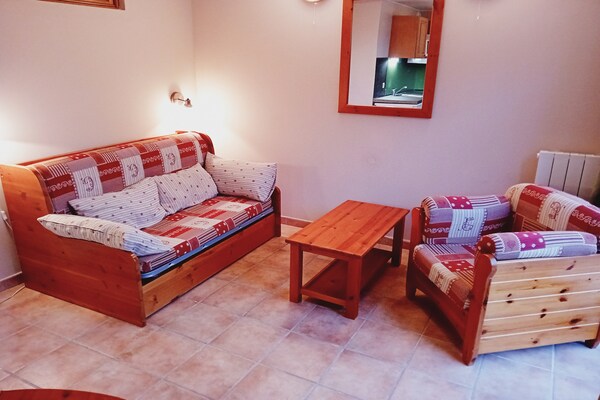 Terrasses D 301: Compact ski-appartement op 100m van piste in Val Cenis - thumbnail 5