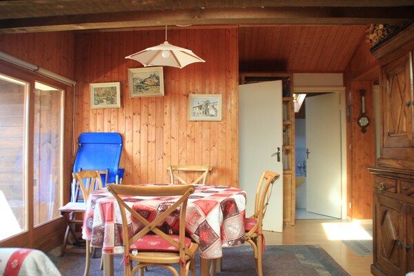 Knus appartement in Châtel, 100m van Super Châtel gondel - thumbnail 2