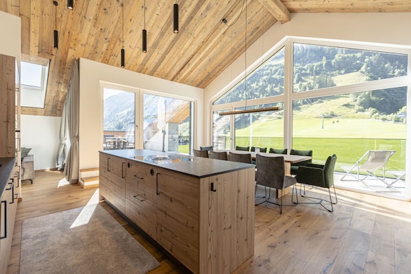 Op 750m van centrum: luxe appartement aan de piste in Rauris - thumbnail 3