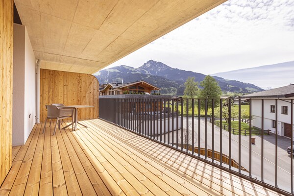 Op 1,5 km van de piste: Modern appartement in Oberndorf in Tirol - thumbnail 5