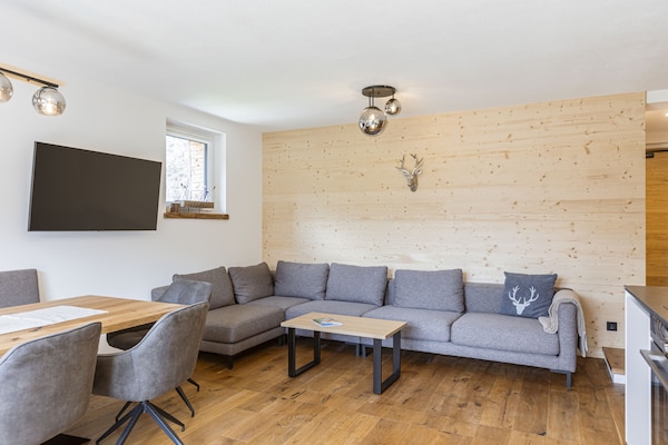Aan de piste: Ruim appartement voor 7 personen in centrum Lermoos - thumbnail 2