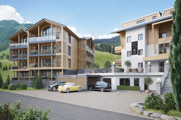 Luxe 88m² suite in Saalbach met ski-in/ski-out, privésauna en buitenzwembad - thumbnail 1
