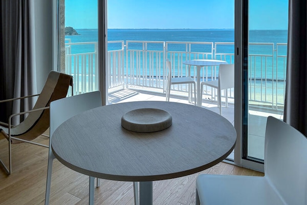 Appartement met zeezicht en directe toegang tot strand van Trebeurden - thumbnail 3