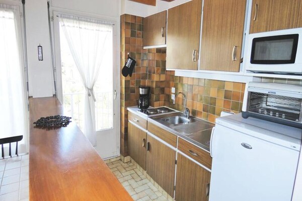Résidence Montcalm B: rustig appartement met zwembad en bergzicht in Aix-les-Bains - thumbnail 6