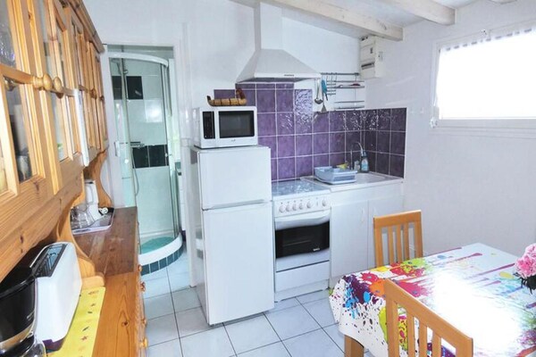 Knus appartement met terras op loopafstand van thermen in Aix-les-Bains - thumbnail 3
