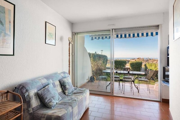 Strandappartement Le Grand Large – direct aan zee in Le Grau du Roi - thumbnail 4