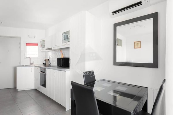 Appartement met zeezicht en airco in Le Grau du Roi, 600m van centrum - thumbnail 6