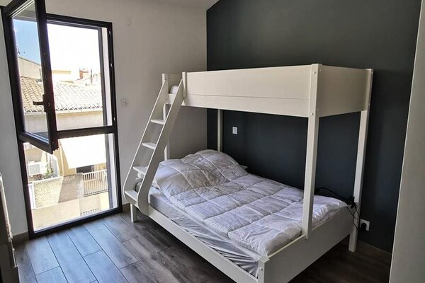 Luxe appartement op 100m van strand met twee royale terrassen in Le Grau du Roi - thumbnail 6