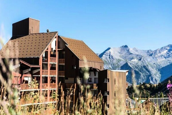Knus appartement in Alpe d'Huez, 800m van centrum - thumbnail 3