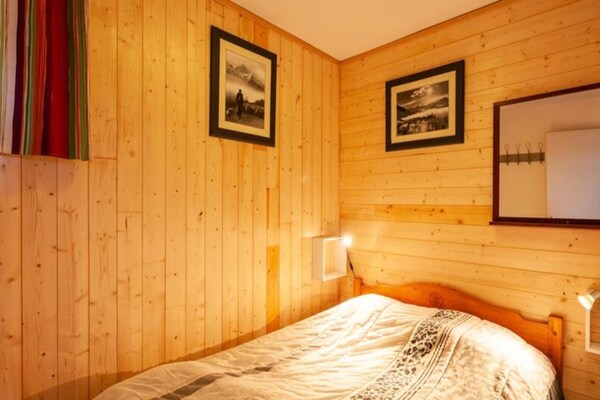 Knus appartement voor 5 met balkon en bergzicht nabij de piste in Alpe d'Huez - thumbnail 3