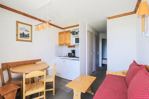 Knus appartement voor 5 personen op 600m van de piste in Alpe d'Huez - thumbnail 4