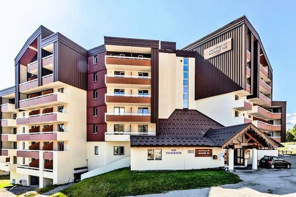 Zonnig appartement op 100m van de piste in Alpe d'Huez met balkon - thumbnail 4