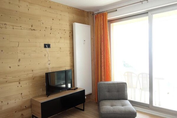 Comfortabele studio in Viel Alpe, 4 pers., zuidbalkon met bergzicht, ski-in/ski-out - thumbnail 2