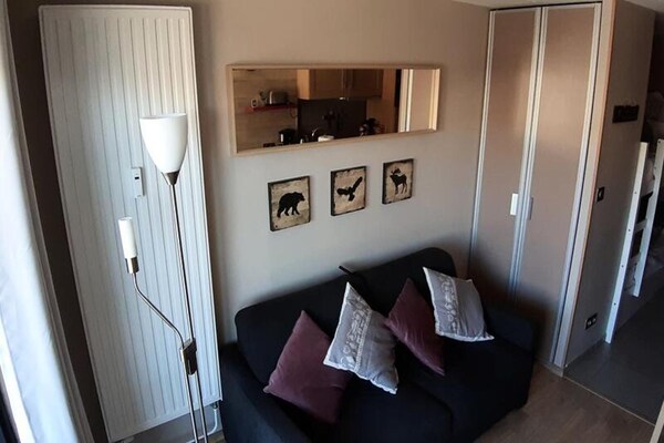 Compacte studio voor 4 personen in Vieil Alpe, vlakbij het centrum van Huez - thumbnail 5