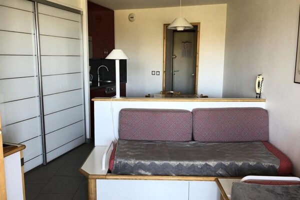 Comfortabel appartement Résidence Ours Blanc, skigebied Alpe d'Huez - thumbnail 2