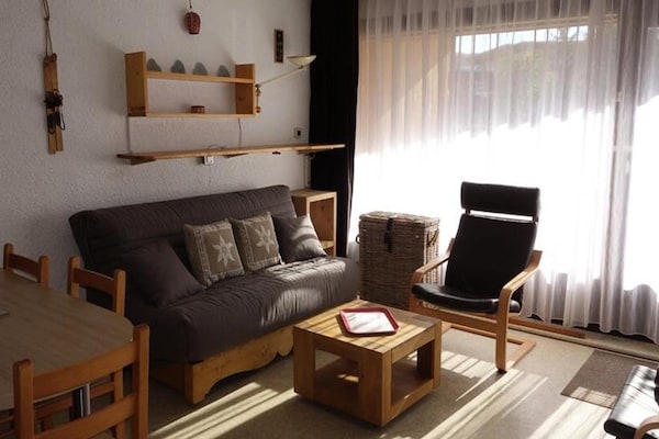 Comfortabel studio-appartement in Huez, vlakbij de piste voor 6 personen - thumbnail 1