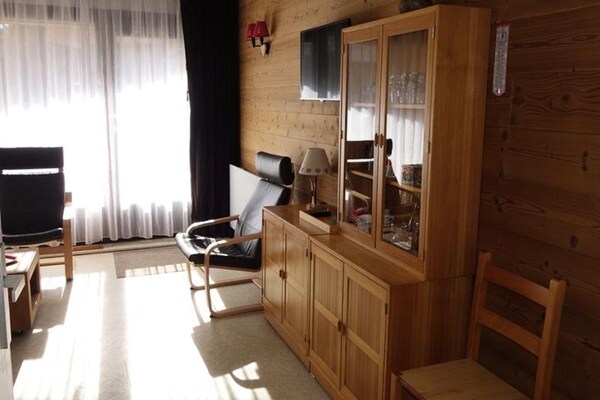 Comfortabel studio-appartement in Huez, vlakbij de piste voor 6 personen - thumbnail 3