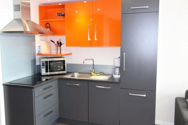 Gerenoveerd studio-appartement direct aan de piste in Huez - thumbnail 3
