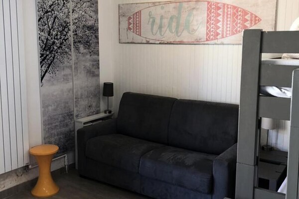 Compact en modern studio-appartement in Huez, vlakbij het centrum - thumbnail 2