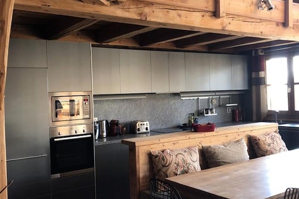 Groot chalet voor 10 personen aan de voet van de pistes in Huez - thumbnail 6