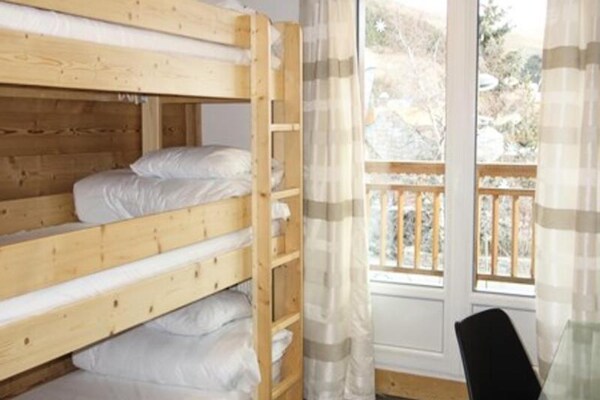 Appartement Résidence Res.de L'alpe: 7-persoons ski-accommodatie in hartje Huez - thumbnail 2