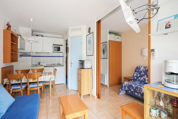 Licht appartement op 50m van het strand in Menton, voor 5 personen - thumbnail 5