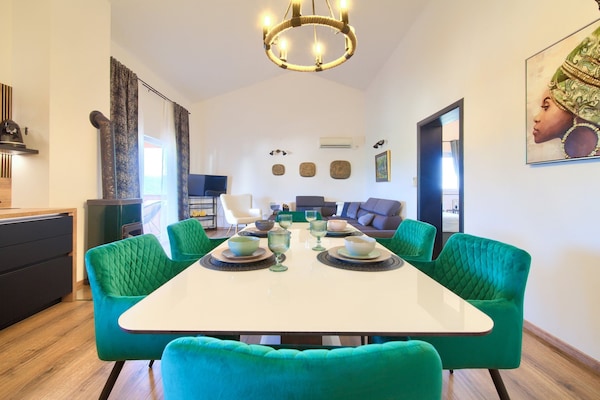 Stijlvol appartement met zeezicht en privéterras in Kornić - thumbnail 6