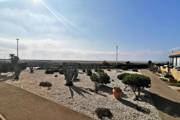 Appartement met mezzanine op 40m van strand in Leucate, 6 pers., airco - thumbnail 6
