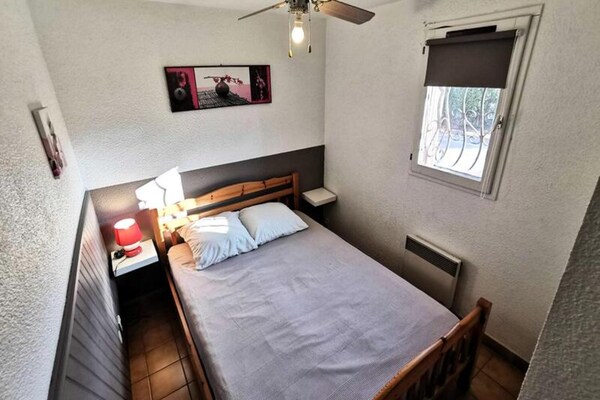 Zongerichte mezzanine-appartement op 250m van strand in Leucate - thumbnail 3