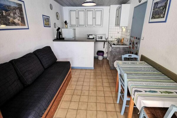 Zongebakerd appartement op 100 meter van het strand in Leucate - thumbnail 3