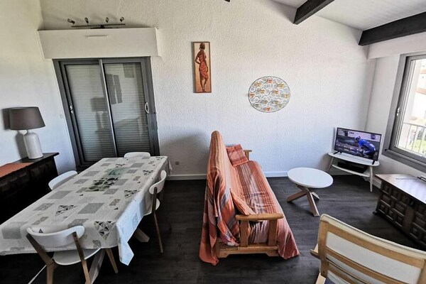 Licht appartement op 100m van strand in Leucate, voor 4 personen - thumbnail 5