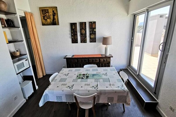 Licht appartement op 100m van strand in Leucate, voor 4 personen - thumbnail 6
