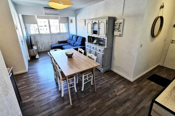 Licht appartement met havenzicht in Leucate, 800m van het strand - thumbnail 2