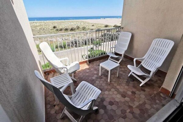 Licht appartement op 30 meter van het strand in Leucate, voor 6 personen - thumbnail 1