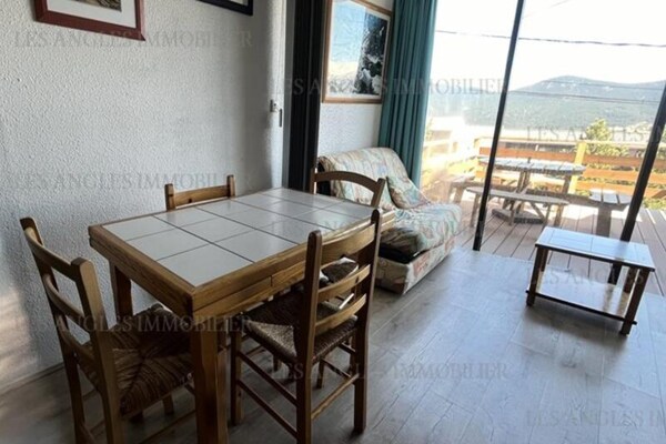 Knus appartement aan de voet van de pistes in Les Angles met terras - thumbnail 1