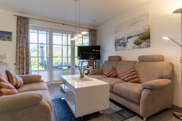 Op 1,2 km van zee: Comfortabel appartement in St. Peter-Ording · 2 pers. - thumbnail 5