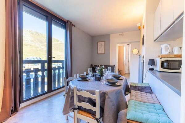 Knus appartement voor 6 op 150m van de piste in St Lary Soulan - thumbnail 2