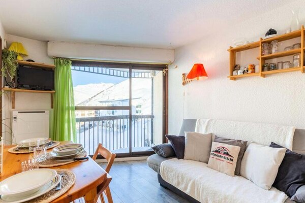 Appartement op 200m van de piste met balkon en uitzicht in Saint Lary - thumbnail 5