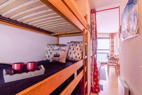 Studio op 50m van de piste met balkon en uitzicht op de Pyreneeën - thumbnail 5