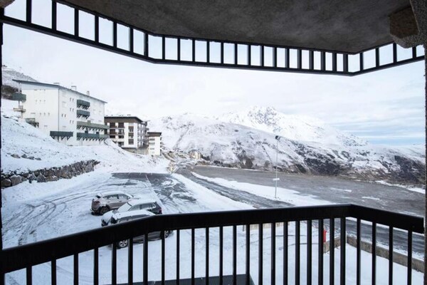 Appartement 4p aan de piste in Saint Lary 1700 met balkon en valleizicht - thumbnail 5