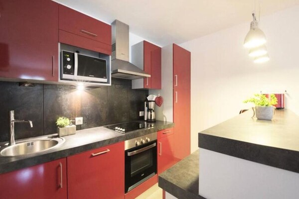 Ruim duplexappartement voor 10 personen bij de gondel in Saint Lary Soulan - thumbnail 4