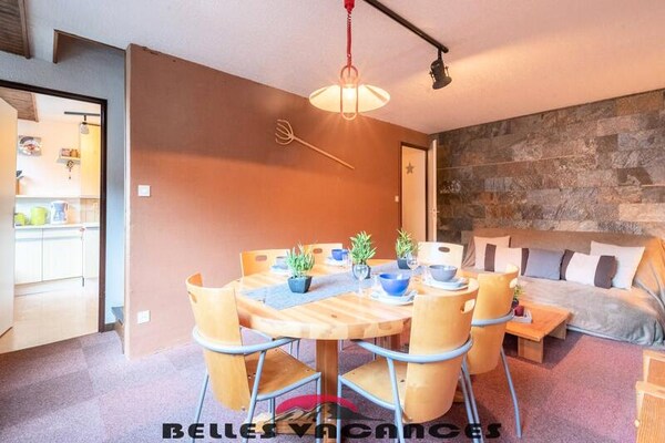 Duplex voor 8 personen op 100m van centrum Saint Lary Soulan - thumbnail 3
