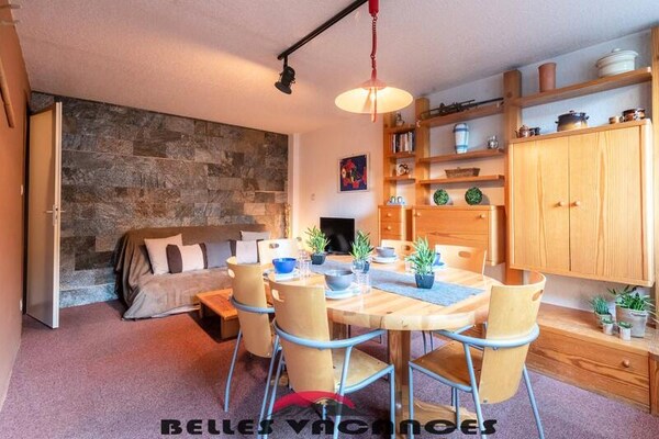 Duplex voor 8 personen op 100m van centrum Saint Lary Soulan - thumbnail 4